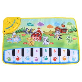 Baby Music Mat Children Crawling Piano Carpet Educational Musical Toy Kids Gift