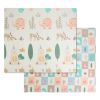 5.9x6.5FT Foldable Baby Play Mat Extra Large Waterproof Activity Playmat For Floor With Carrying Bag Reversible Foam Baby Mat For Babies Toddlers Infa