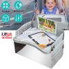 Kids Travel Tray Toddler Car Seat Lap Tray Kids Road Trip Table Tray for Car Truck SUV Airplane Stroller Picnic Restaurant Camping Eating Drawing Tabl