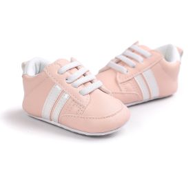Baby Boy Girl Moccasins Shoes Infant PU Leather Non-slip Soft Newborn Sneakers (Option: 16-120)