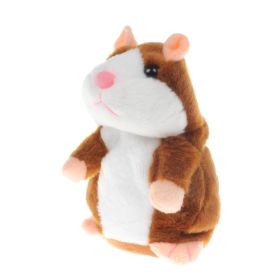 15CM Little Talking Hamster Toy (Option: Light Brown-1)