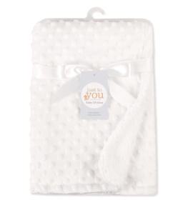 Polar Dot Baby Blanket Blanket Newborn Baby Swaddle Wrap Envelope Bebe Wrap Newborn Baby Bedding Blanket (Option: white-102x76cm)